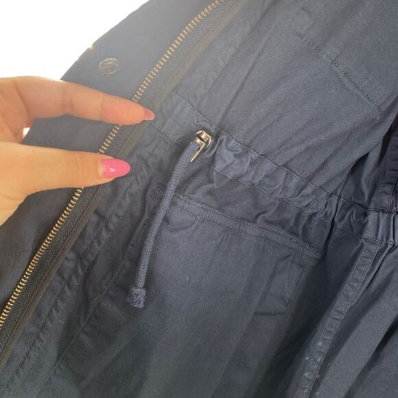 ATM Anthony Thomas Melillo Navy Utility Field Jacket Size M Striped - Picture 8 of 13